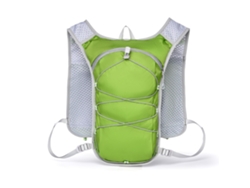 Mochila grande MDUG, ciclismo, montañismo, verde claro.