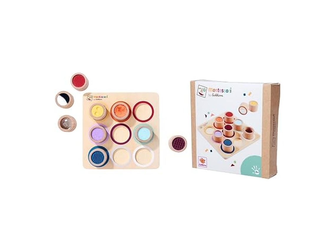 Mesa táctil sensorial de madera Montessori Eichhorn 100006005 P25simba