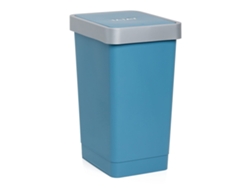Cubo de Basura TATAY (25 L - Acero Inoxidable - Multicolor)