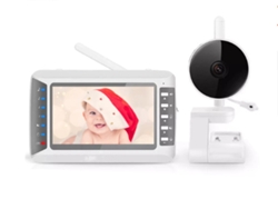 Intercomunicador Para Bebé Digitallab N10a Vídeo 4.3 Branco
