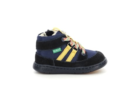 Botas de Bebé KICKERS Bubblo Piel Azul (23)