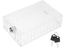 Cubierta transparente para termostato con cerradura, caja de seguridad para termostato de pared, protector Gokoco