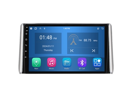 Autoradio 4GB RAM64GB ROM ROVERONE para Toyota RAV4 5 XA50 2018 - 2023 CarPlay Android Coche Radio Bluetooth Navegación