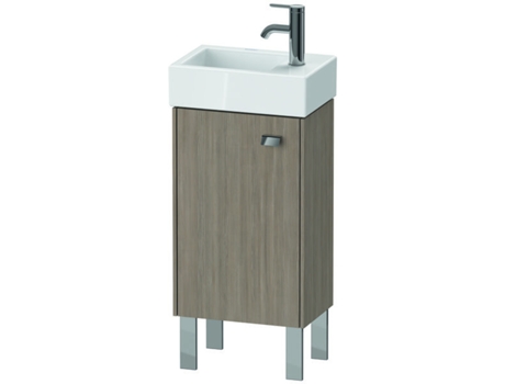 Mueble DURAVIT Brioso bajo mesada 36.4.0 x 23.9 cm 1 puerta con bisagra a la izquierda 1 balda de cristal para lavabo Vero Air 072438