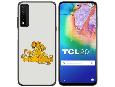 Carcasa TCL 20 5G TUMUNDOSMARTPHONE Dibujos Multicolor