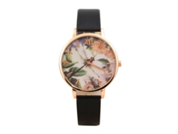 Reloj Analógico De Cuarzo Para Mujer Con Correa De Pu Y Esfera Redonda: El Regalo Perfecto.