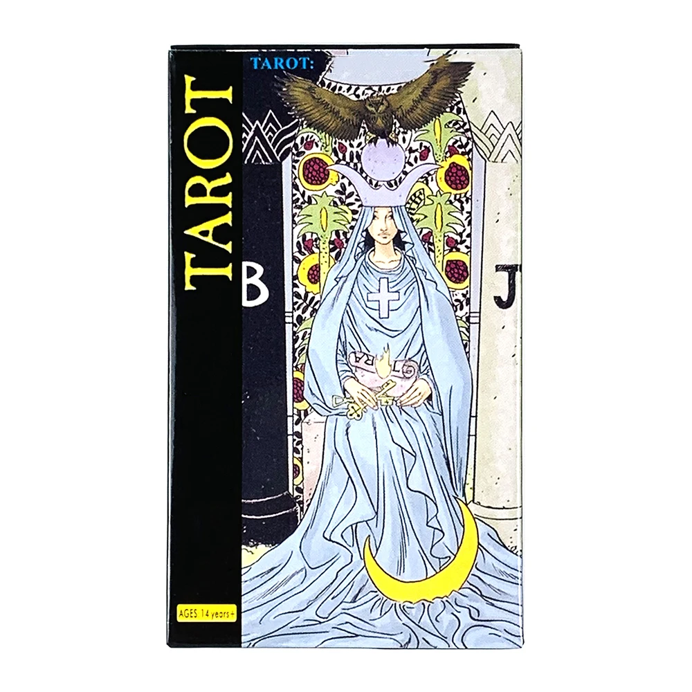 Una Baraja De Tarot Totalmente Nueva, De 78 Cartas En Inglés, Un Juego De Mesa De Adivinación Perfecto Para Reuniones Familiares.