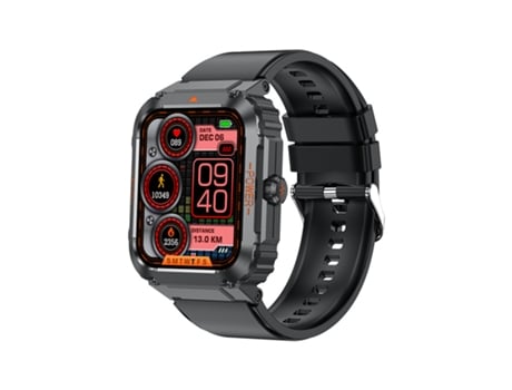 1. Smartwatch con llamada Bluetooth SHAH ARPAN Negro