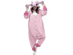 Pijama Enterizo De Felpa Con Estampado De Dibujos Animados De Anime Luolv Tallas S A Xl