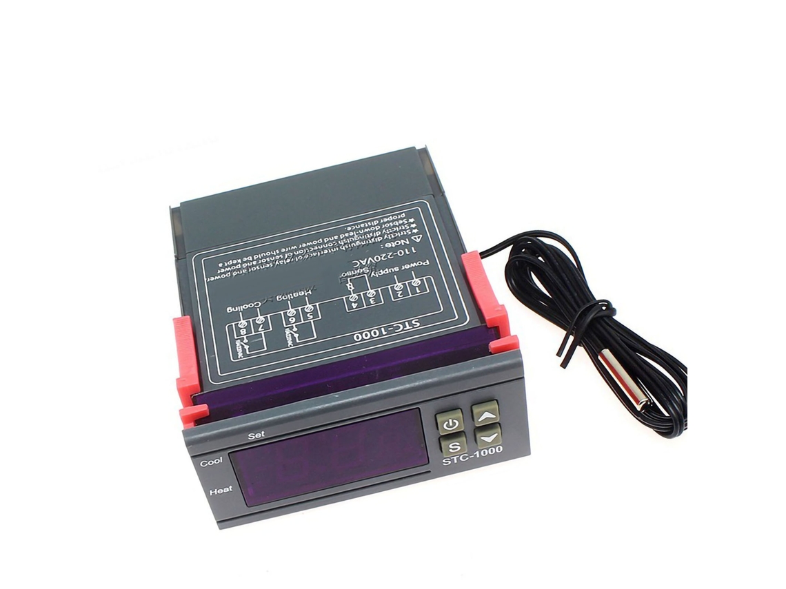 Controlador digital de temperatura para incubación de acuarios