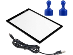 Caja De Luz Led A4 Con Superficie Acrílica Mate, Tableta De Dibujo Ligera Adjunta Por
