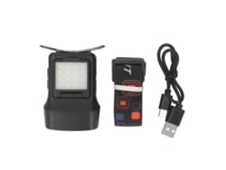 Lanterna De Cabeça Cob 5 Modos 900lm Sensor Lateral Ipx4 À Prova D'água Recarregável Para Pesca Caminhada Preta