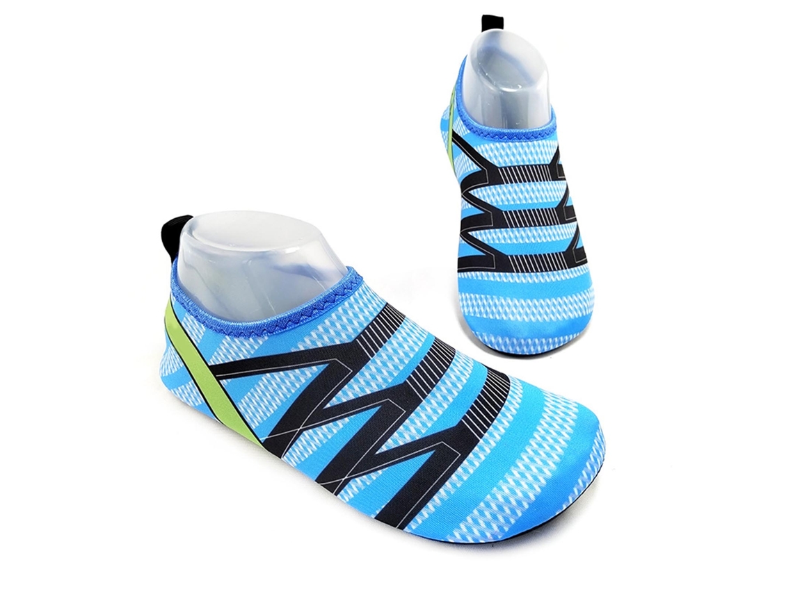 2026-zapatos De Agua Para Hombre Antideslizantes Secado Rápido Para Natación Playa Buceo Surf Kayak Azul 42‑43
