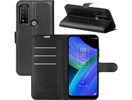 Funda TCL 20R 5G Libro (Negro)