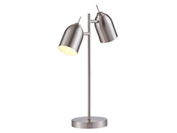 Lámparas de Mesa TEAMSON HOME (Metal - Plateado - 46,0 cm)