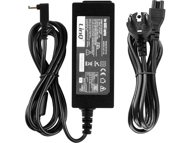 Cargador LINQ SEC-LINQ-AS65135 Asus de 65W / 19V 3.42A 4.0*1.35mm AS-65135 LinQ