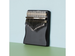 Piano de Polegar Kalimba DIGITALLAB 17 Teclas Sencillas, Adecuadas Para Principiantes (Negro)