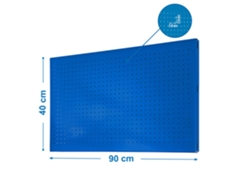 Panel perforado Panel Perforado 900x400mm Azul