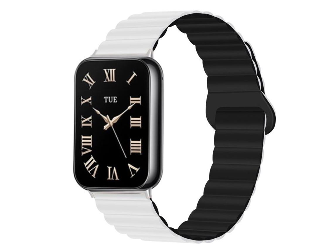Pulsera para Xiaomi Band 9 Pro / 8 Pro - Silicona magnética reversible - Cierre bicolor