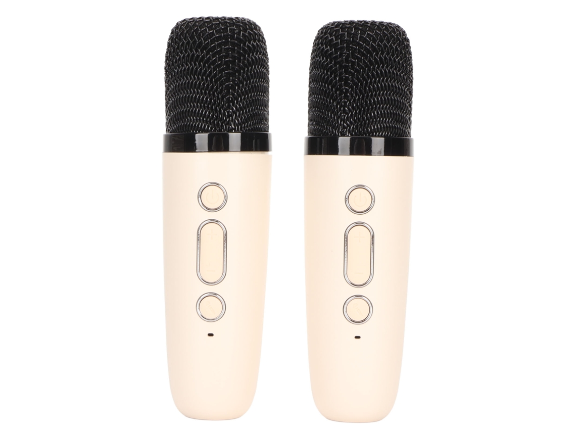 Máquina de karaoke portátil con micrófonos inalámbricos y Bluetooth