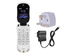 Teléfono plegable y Ferrari F15 blanco. EOOCOO (Luces personalizadas para estudiantes)
