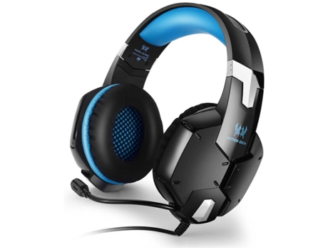 Auriculares Gaming ENKES con Micrófono para Pc Laptop Ps4 y Xbox One Conector 3.5mm Negro