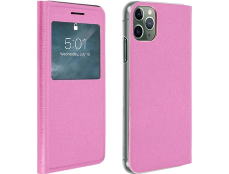 Funda iPhone 11 Pro AVIZAR FOLIO-SVIEW-PK-11PR Rosa