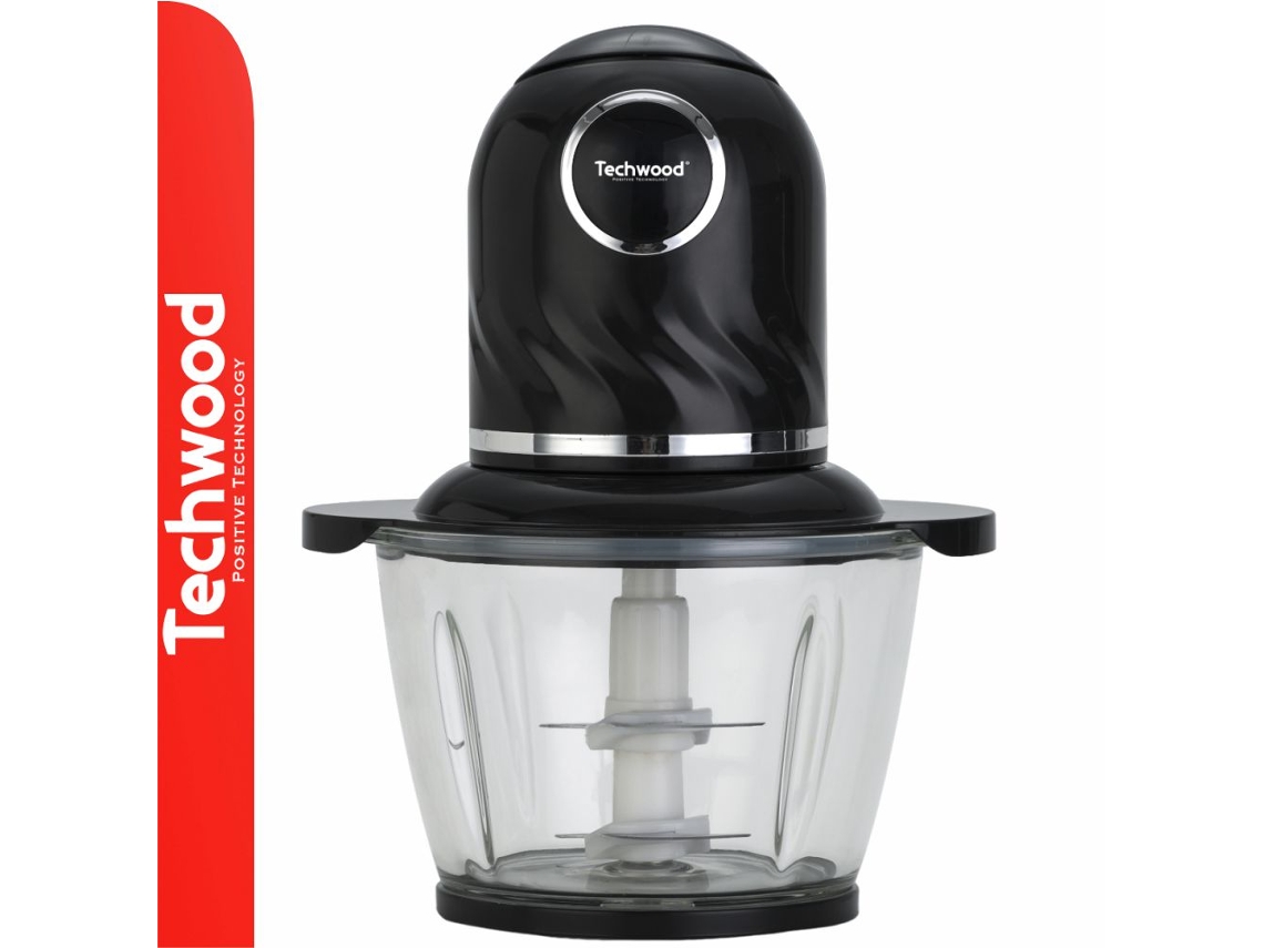 Picadora Techwood negra de 300 W y 800 ml