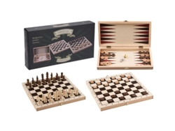 Juegos sobremesa 3 en 1 madera