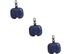 Juego De 3 Fundas De Cuero Para Auriculares Portátiles, Resistentes A Arañazos Y Polvo.