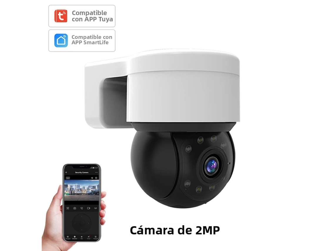 (solo Cámara) Cámara Ip Graffiti 1080p De 2 Mp, Controlada Por Aplicación Con Seguimiento Automático