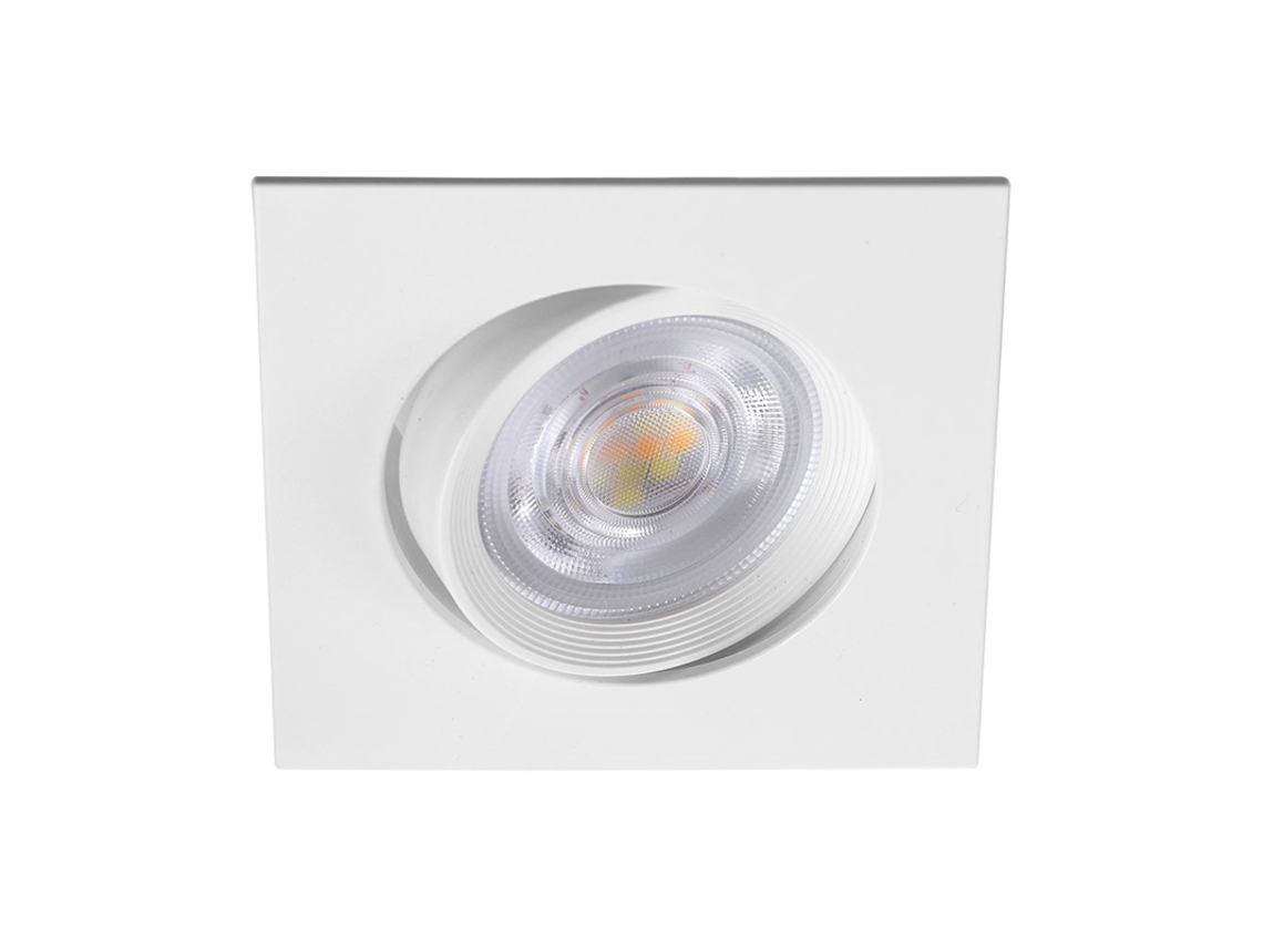 Construido -in LED 3N1 White Square 7W IP20 BRAYTRON