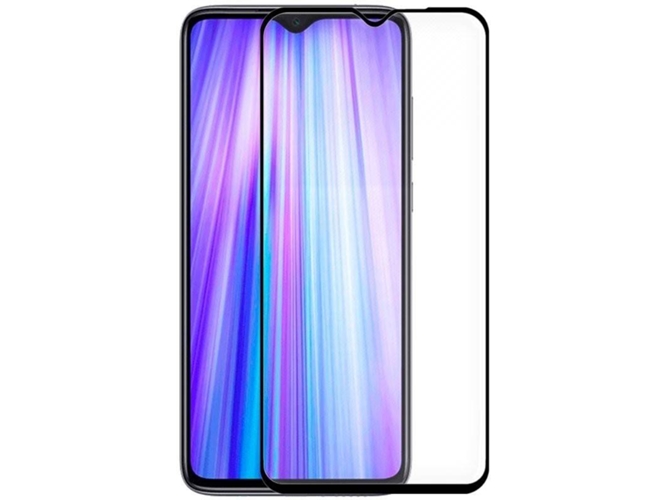 Protector de Cristal Templado Xiaomi Redmi Note 8 Pro LOJACHARGER Full 3D Negro