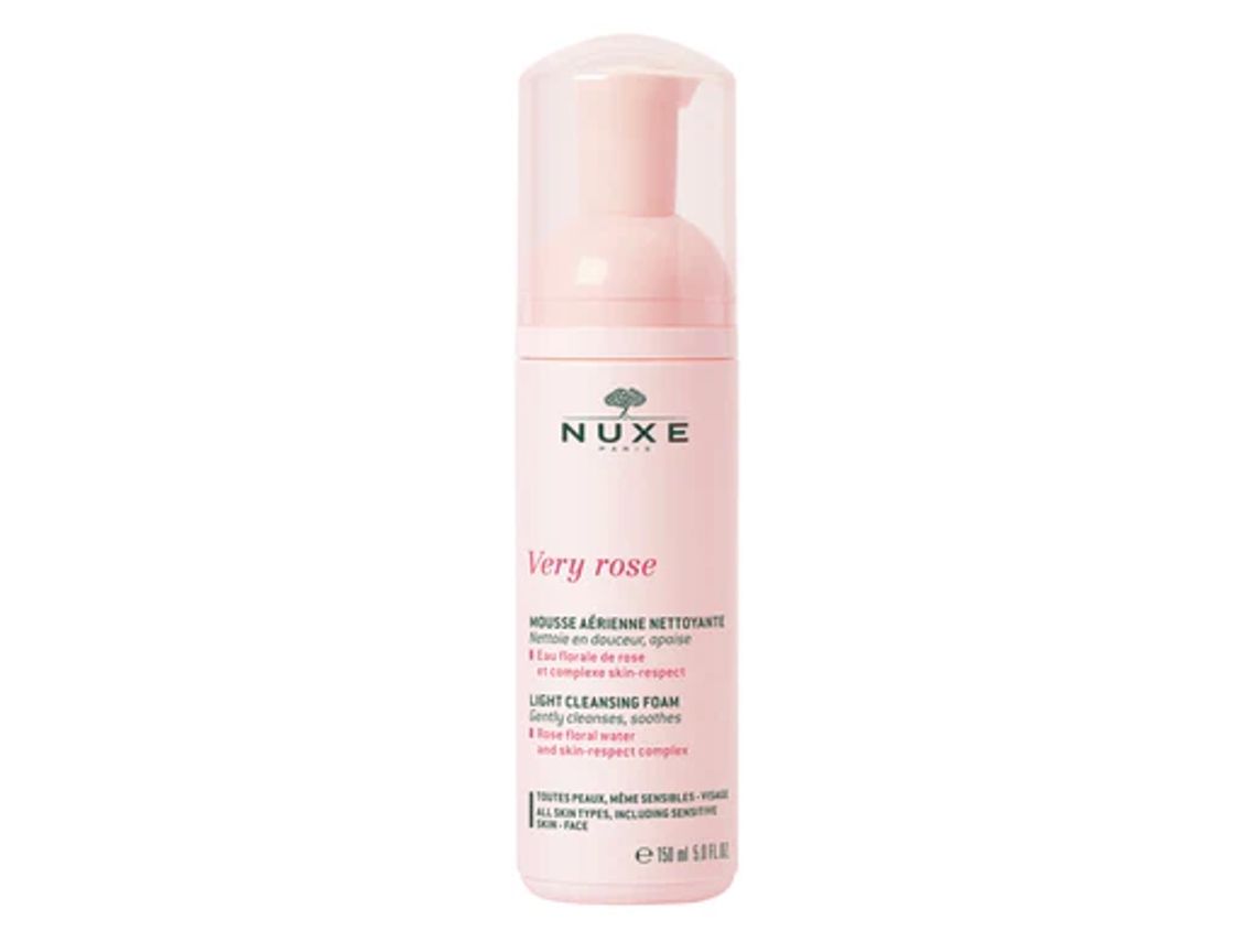 Nuxe Very Rose Espuma Limpiadora Suave 150 ml