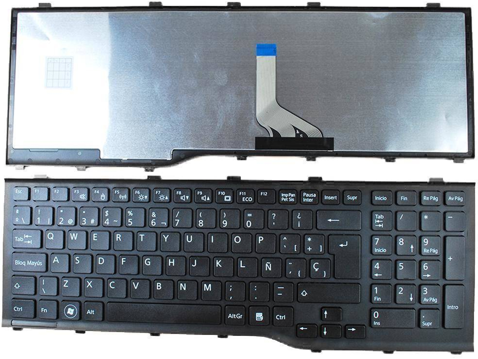 Teclado para Portátil Fujitsu Lifebook Ah532 A532 N532 Nh532 Negro
