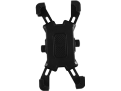 Soporte para teléfono de bicicleta, soporte para manillar, accesorio de navegación para ciclismo, diseño compacto y práctico, color negro Jortmrd
