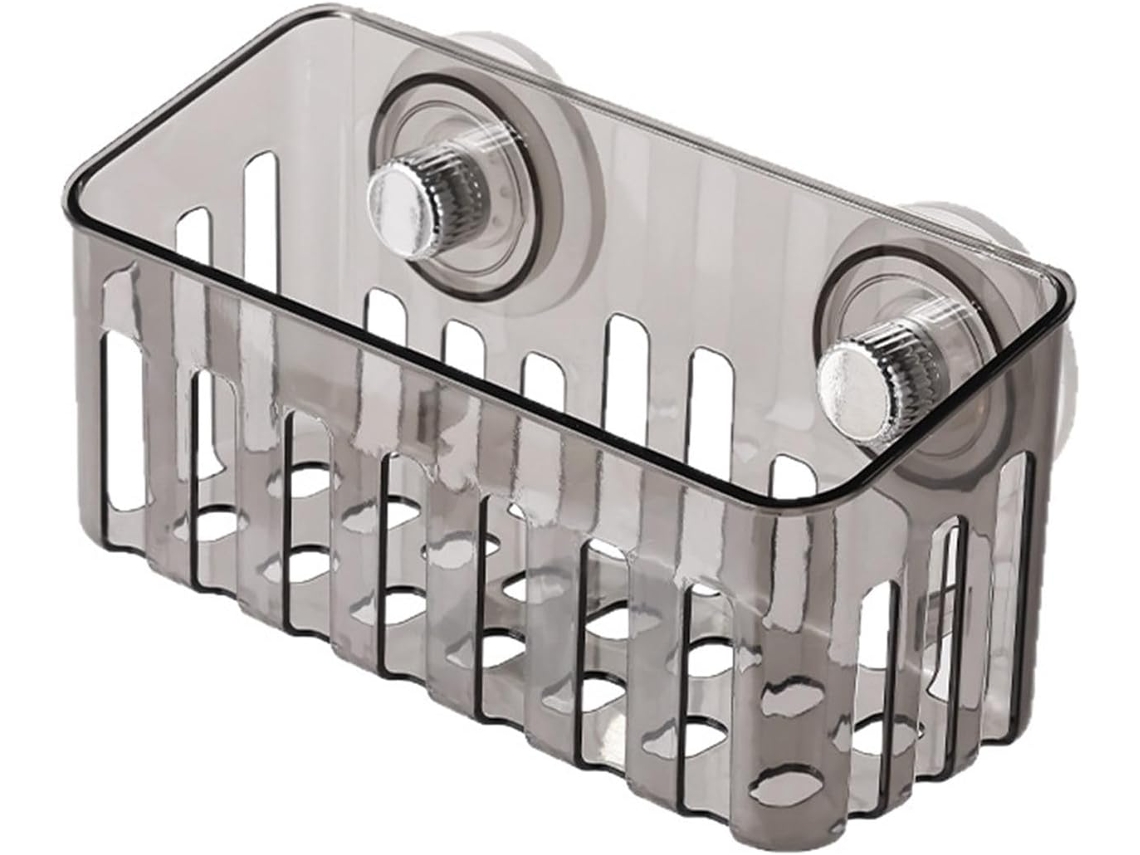 Estante De Almacenamiento Para El Borde Del Fregadero Con Potentes Ventosas Para Un Secado Eficiente De Los Paños De Cocina.