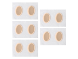 5 pares de almohadillas suaves y antidesgaste para callosidades en los pies, con protección y fuerte adherencia.