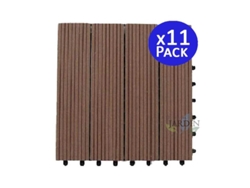 Baldosa Jardin Composite 30X30 Cm Y 2Mm Pack 11 SUINGA