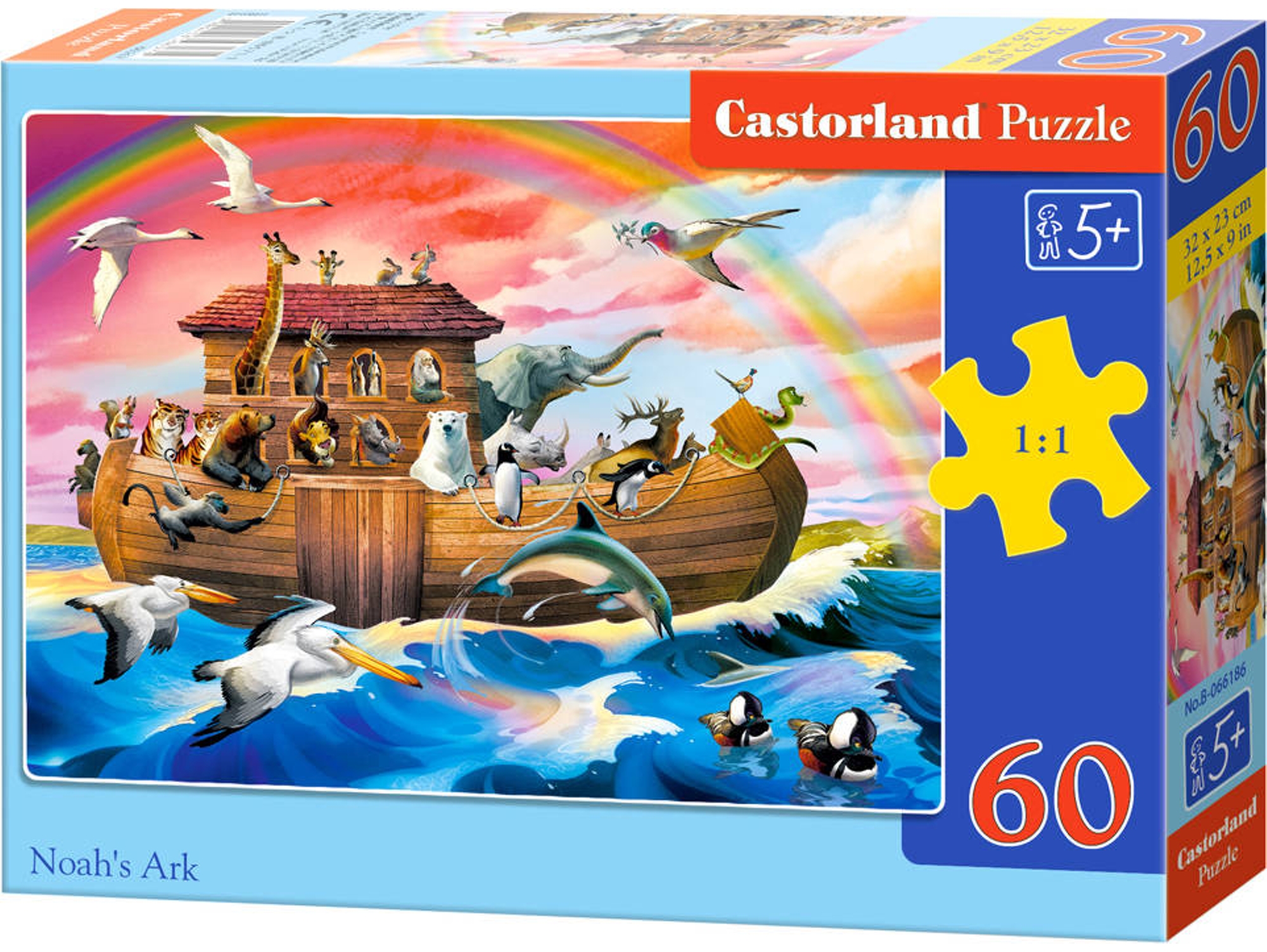 Puzzle CASTORLAND Noas'h Ark (60 Piezas)