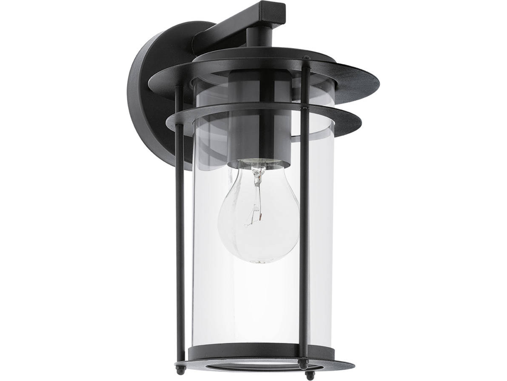 APLIQUE EGLO VALDEO ALT.275MM PRETO