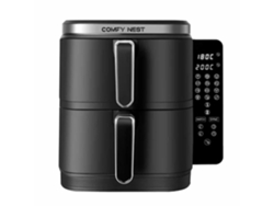Freidora de Aire Caliente Doble Cesta Vertical 11l 2800w Comfy Nest CN06177 Royalty Line