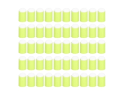 50 Esponjas De Tinta Para Dedo Suaves Flexibles Ligeras Esponjas De Pintura Para Uñas Salón Hogar Verde