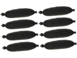 8 Pièces Peluca Chenille Perruque Torsadée Afro Enveloppant Les Cheveux Pour Rendre Frisée
