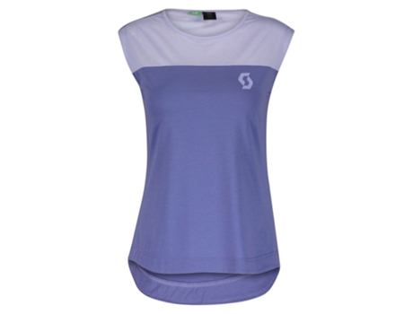 Camiseta sin Mangas de Mujer para Trail SCOTT Flow Dri Azul (M)