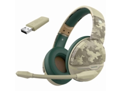 Auriculares Para Juegos Con Cable E Inalámbricos, Batería De 1200 Mah, Auriculares Para Juegos Montados En La Cabeza