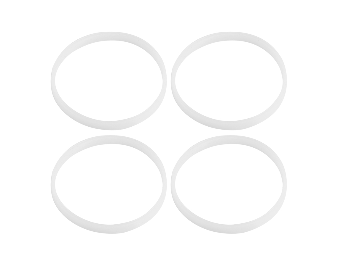 Anillo de sellado de goma blanca de 10 cm para reemplazar los sellos de centrífuga Ninja