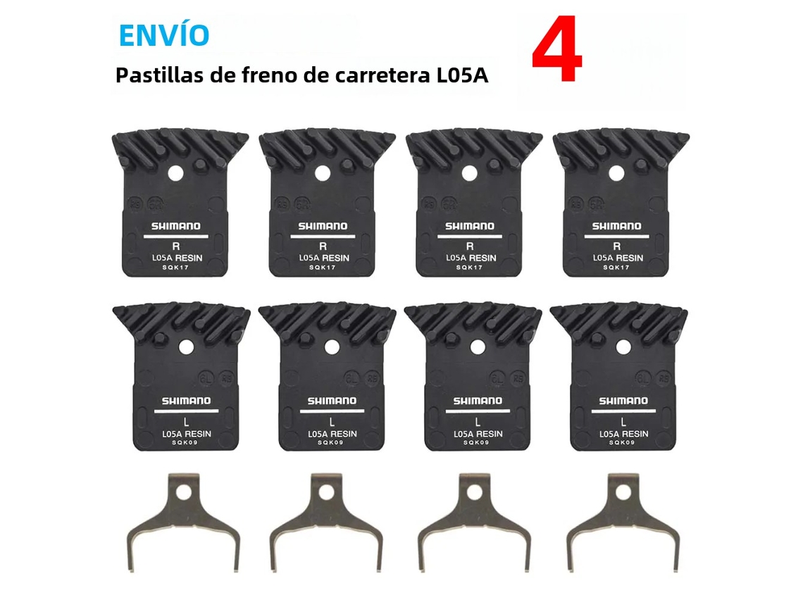 Pastilla de freno de disco Shimano L05a RF Road Resin Ice Techvayotoy