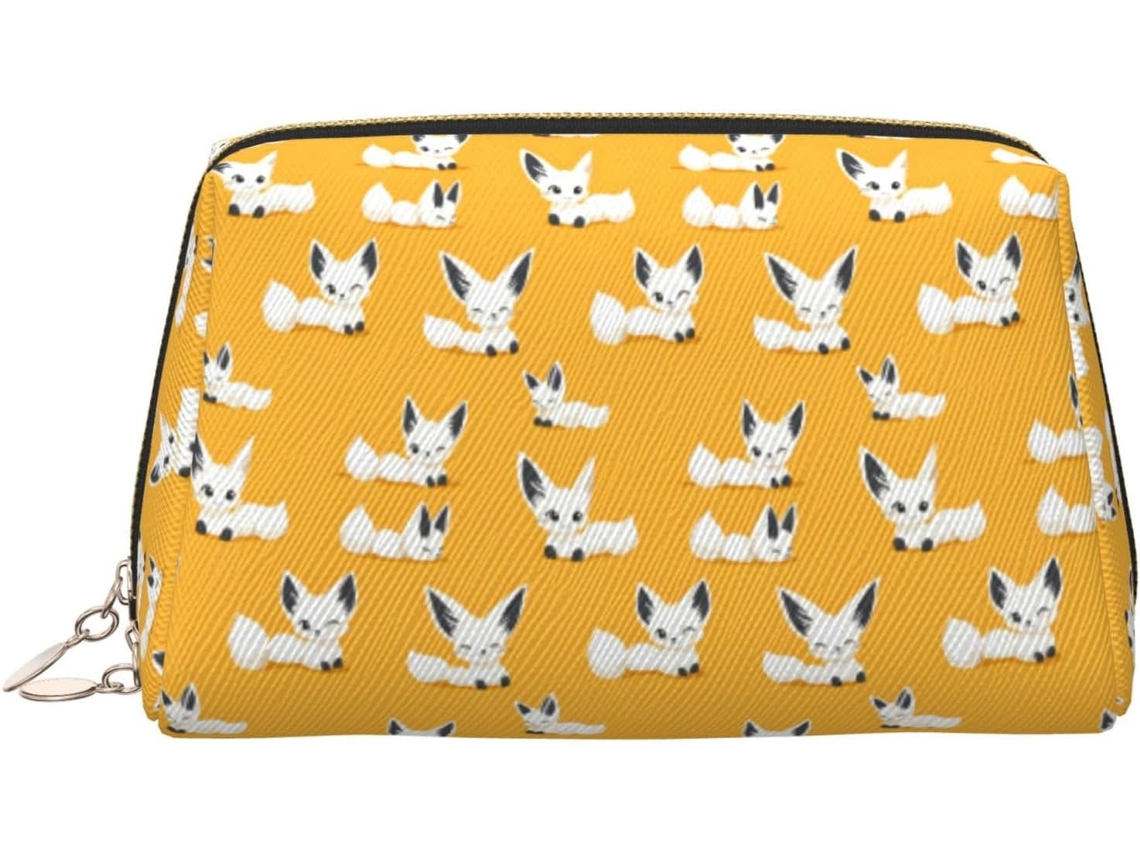Neceser bonito con estampado de zorro SIN MARCA