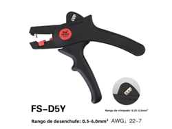 Pelacables multifuncional MDUG (rojo 2), cortador automático, acero inoxidable.